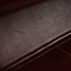 Hermès Plume 32 Havane Brown Gulliver Leather B Square