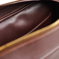 Hermès Plume 32 Havane Brown Gulliver Leather B Square