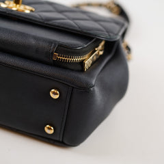 Chanel Small Business Affinity Dark Navy Caviar