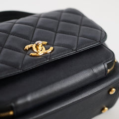 Chanel Small Business Affinity Dark Navy Caviar