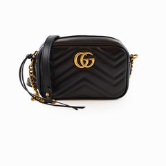 Gucci Marmont Mini Camera Crossbody Black