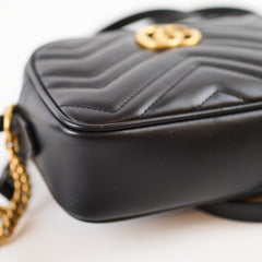 Gucci Marmont Mini Camera Crossbody Black