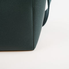 Celine Sangle Bucket Bag Small Dark Green