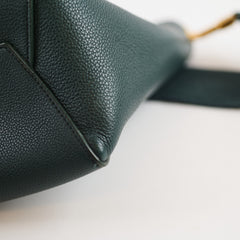 Celine Sangle Bucket Bag Small Dark Green