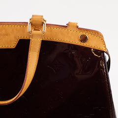 Louis Vuitton Brea Vernis MM Amarante