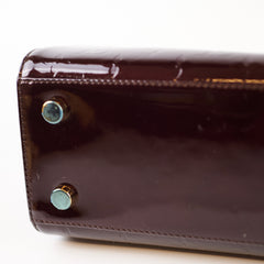 Louis Vuitton Brea Vernis MM Amarante
