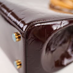 Louis Vuitton Brea Vernis MM Amarante