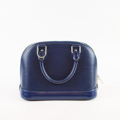 Louis Vuitton Alma BB Epi Navy