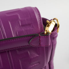 Fendi Baguette Large Shoulder Bag Purple