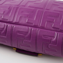 Fendi Baguette Large Shoulder Bag Purple