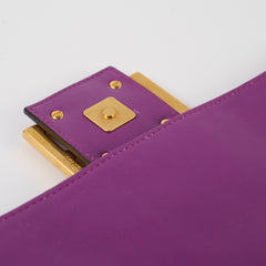 Fendi Baguette Large Shoulder Bag Purple