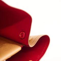 Prada Cuir Double Bag Caramel