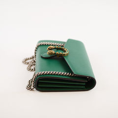 Gucci Dionysus Mini Chain Bag / WOC Green