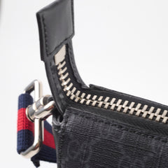 Gucci GG Supreme Messenger Bag Black