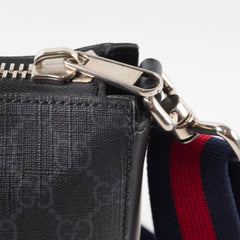 Gucci GG Supreme Messenger Bag Black