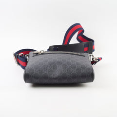 Gucci GG Supreme Messenger Bag Black