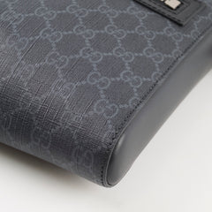 Gucci GG Supreme Messenger Bag Black