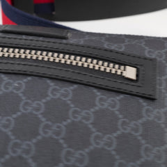 Gucci GG Supreme Messenger Bag Black