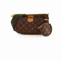 Louis Vuitton Multi Pochette Monogram (Khaki strap)
