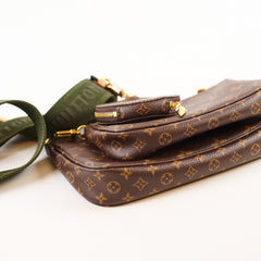 Louis Vuitton Multi Pochette Monogram (Khaki strap)