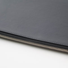 Louis Vuitton Epi Zip Pouch Black 27