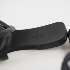 Hermès Aloha Sandals Black size 37