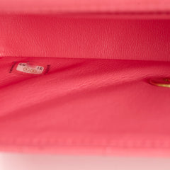 Chanel Top Handle Mini Rectangular Caviar Pink