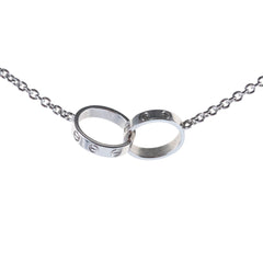 Cartier Baby Love Necklace White Gold