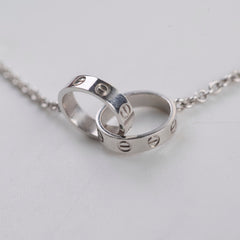 Cartier Baby Love Necklace White Gold