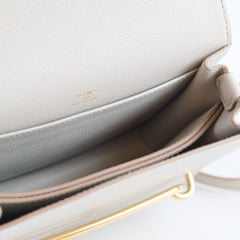 Hermès Mini Roulis Gris Perle Evercolor Z Stamp