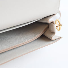 Hermès Mini Roulis Gris Perle Evercolor Z Stamp
