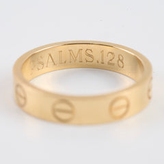 Cartier Love Ring Small Model Yellow Gold Size 48