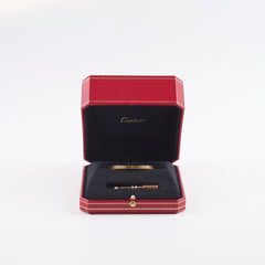 Cartier Free Love Bracelet Pink Gold Size 15