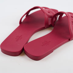 Hermès Aloha Sandals Pink Size 37