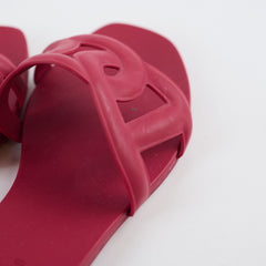 Hermès Aloha Sandals Pink Size 37
