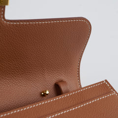 Hermes Constance To Go Gold W Stamp