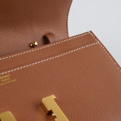 Hermes Constance To Go Gold W Stamp