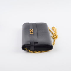 Hermes Kelly Wallet Epsom Noir D Stamp
