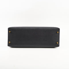 Hermes Kelly 35 Ardennes Sellier Black - Stamp D Square