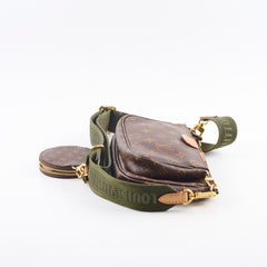 Louis Vuitton Multi Pochette Khaki Microchip