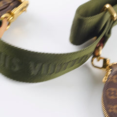 Louis Vuitton Multi Pochette Khaki Microchip