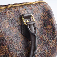 Louis Vuitton Speedy 25 Bandouliere Damier Ebene