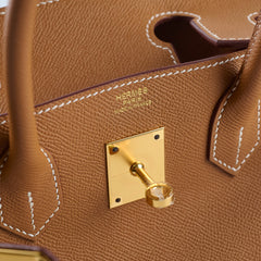 Hermes Birkin 30 Epsom Gold - Stamp U