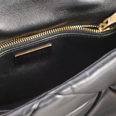 Prada Pattina In Pelle Black Crossbody