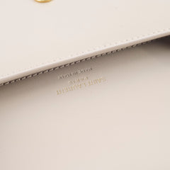 Saint Laurent Phone Holder On Chain Dark Beige