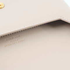 Saint Laurent Phone Holder On Chain Dark Beige