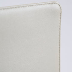 Chanel Medium White Cube Embossed Shimmer Boy Bag