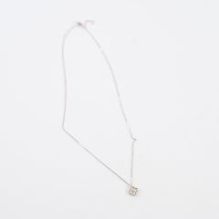 Van Cleef & Arpels Sweet Alhambra White Gold Necklace