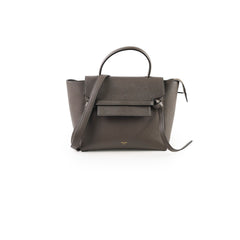 Celine Belt Micro Grey