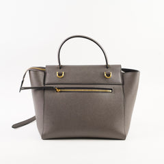 Celine Belt Micro Grey